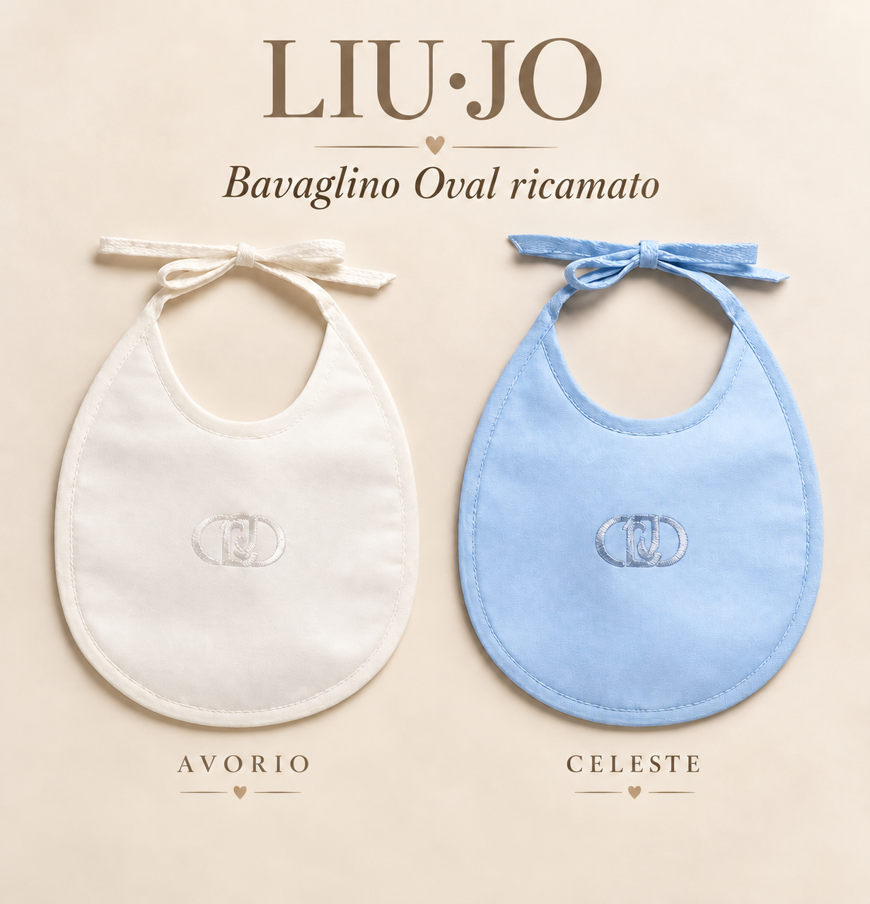 BAVAGLINO OVAL Bavaglino Oval Ricamato Liu Jo - immagine 1