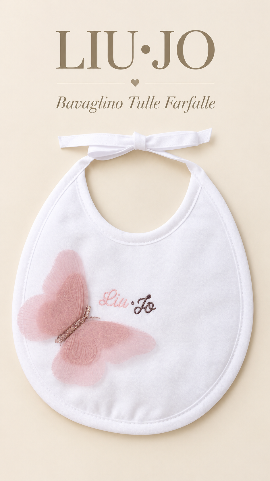 TULLE FALFALLE Bavaglino Tulle Farfalle Liu Jo - immagine 1